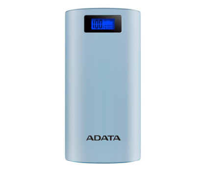 Powerbank ADATA AP20000D 20000mAh 2.1A niebieski AP20000D-DGT-5V-CBL